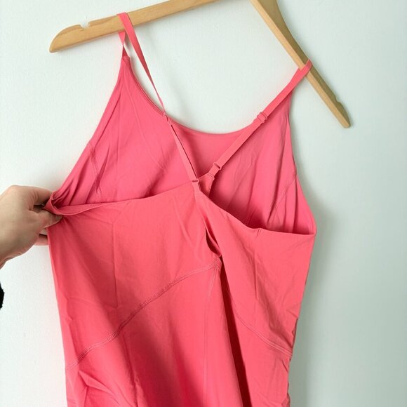 Athleta Infinity Dress NWT Coral Petal Pink Size Small - Picture 4 of 7